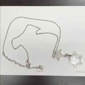 4/$19🔥 Swarovski star silver necklace